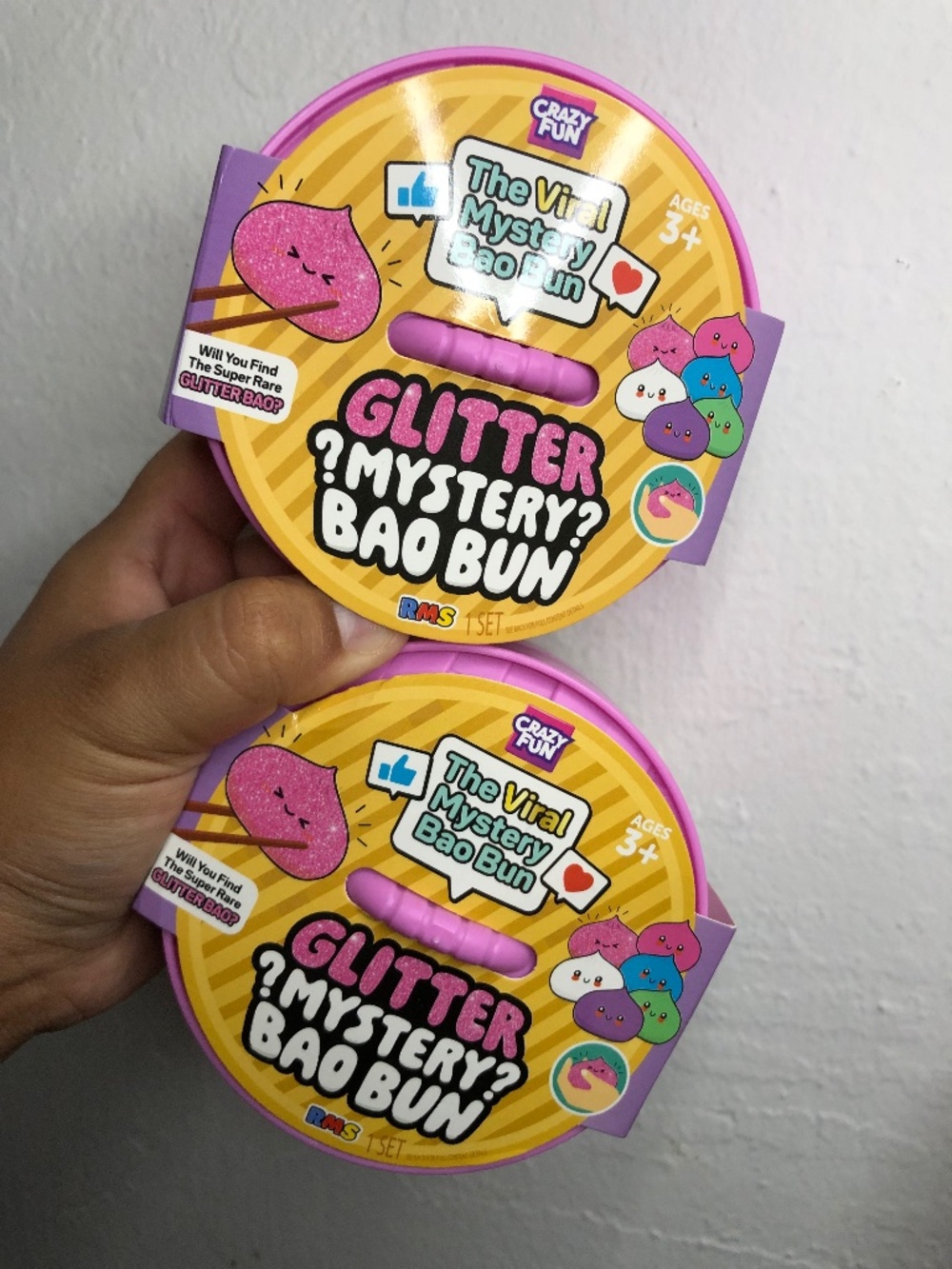 RMS Glitter Mystery Bao Bun Squishy Set
